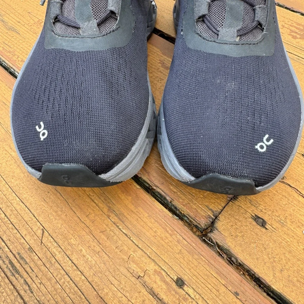 On Cloudmonster Women 8.5 Black Magnet Running Shoes 61.99024 CloudTec Sneakers